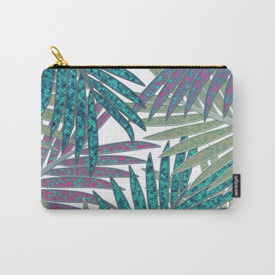 TROPICAL LEAVES GARDEN W Carry-All Pouch