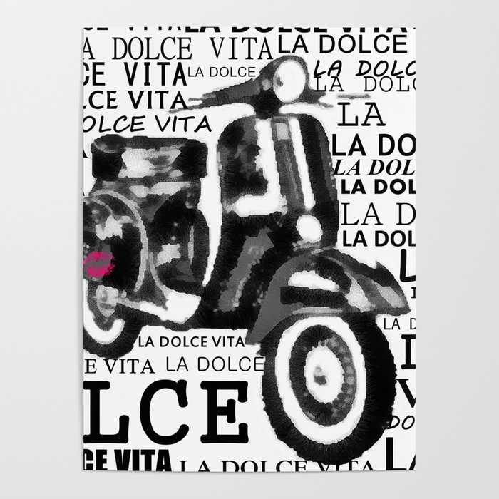 ITALIAN SWEET LIFE Poster