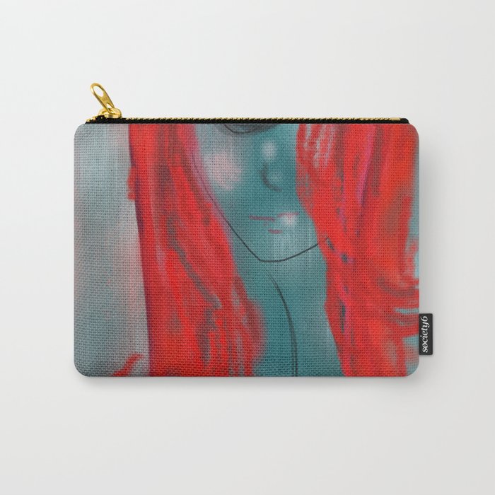 Red girl Carry-All Pouch