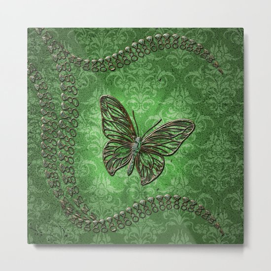 Decorative butterfly Metal Print
