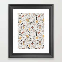 Talismans Theme Framed Art Print