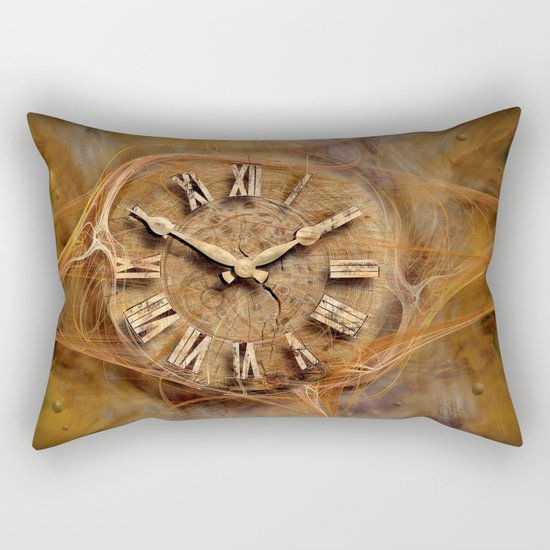 Tempus fugit ! Rectangular Pillow