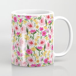 spring floral burst Mug