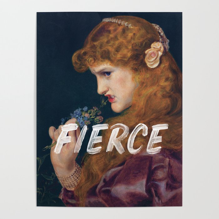 Fierce - Feminist Poster