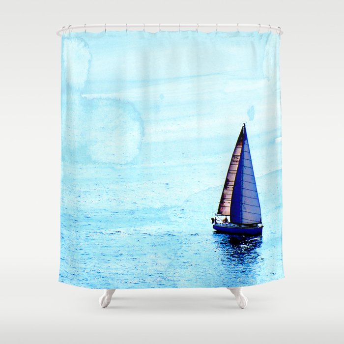 Sailing Shower Curtain
