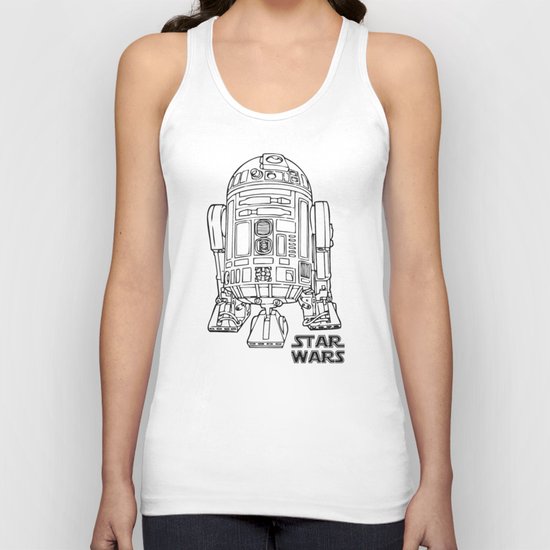 r 2 d 2 Unisex Tank Top