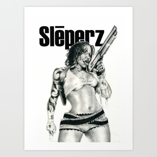 Sleeperz Graphic Novel Art Print