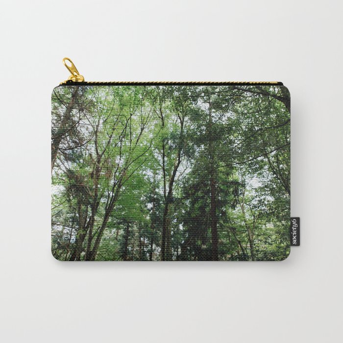 Green Trees Carry-All Pouch