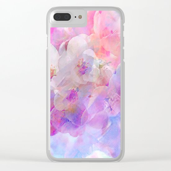 Les fleurs du bien Clear iPhone Case