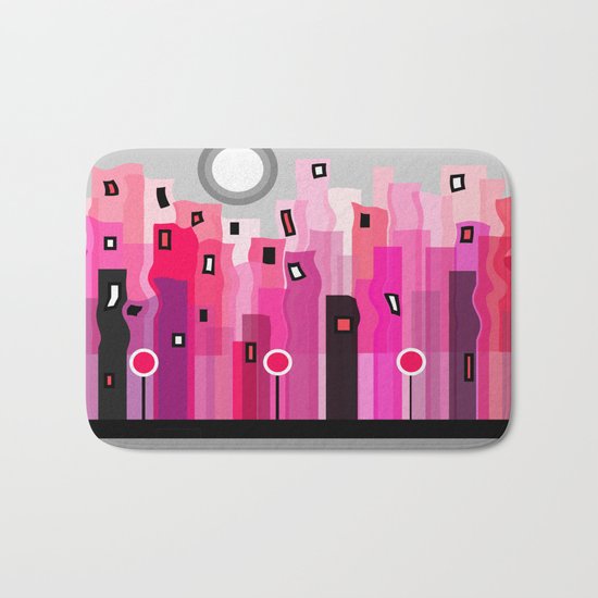 Party In The City Bath Mat