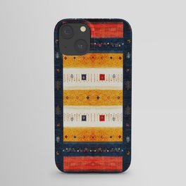 Autumn Fall Colored Heritage Traditional Vintage Antique Moroccan Handmade Fabric Style iPhone Case