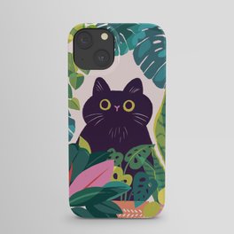 Cat Jungle iPhone Case