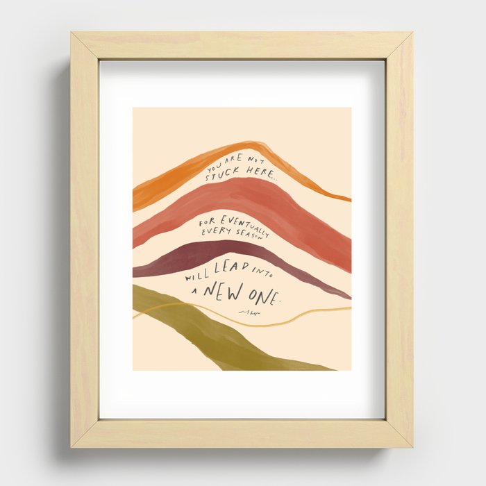 Recessed Framed Print
