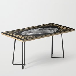 Golden Age of the Roaring 20's Lion Coffee Table