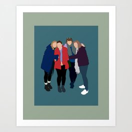 and they were roommates Art Print