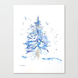 Winter Splash Canvas Print