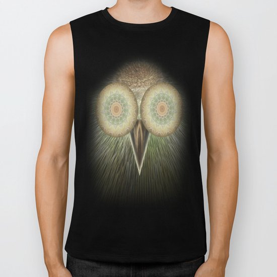 The Owl Biker Tank