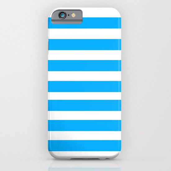 Blue Lines iPhone & iPod Case