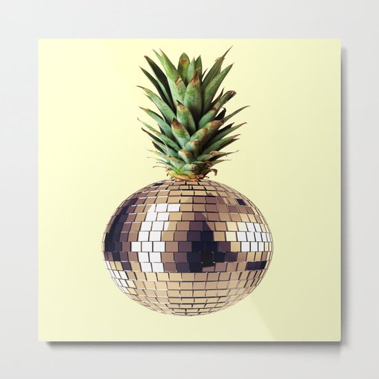 ananas party (pineapple) Metal Print