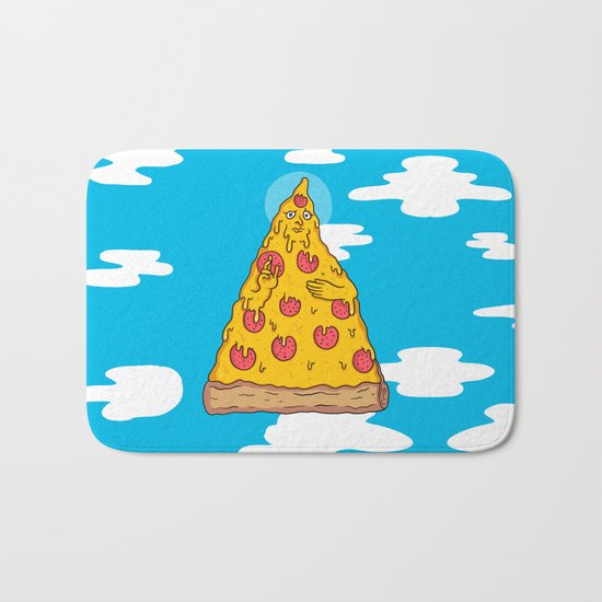 Pizza Be With You Bath Mat