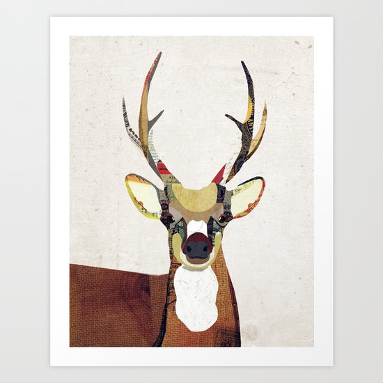 Oh My Deer Art Print