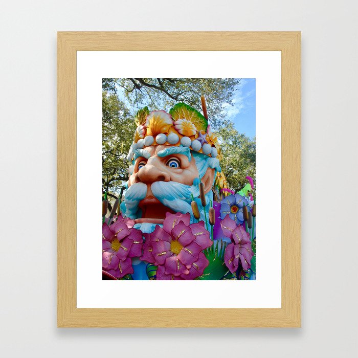 King of Carnival Framed Art Print