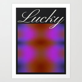Lucky Art Print