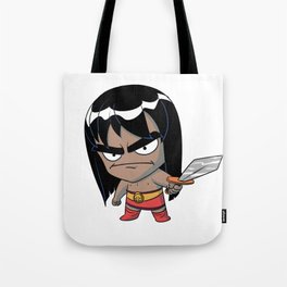 Savage Sword of Barbarian Boy Tote Bag