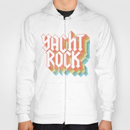 Vintage Fade Yacht Rock Party Boat Drinking print Hoody