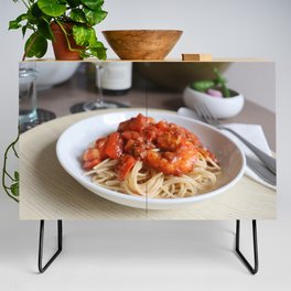 Shrimps pasta Credenza