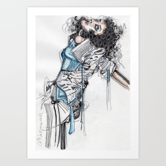 State of Undress Art Print