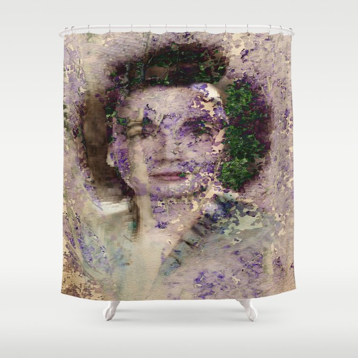 Step Back In Me Shower Curtain