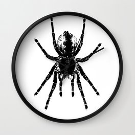 Scary Spider Wall Clocks For Any Decor Style Society6