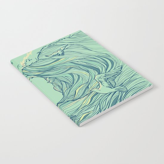 Ocean Breath Notebook