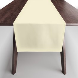 Ethereal Yellow Table Runner