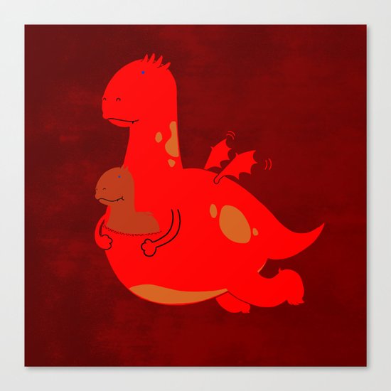 Dragaroo Canvas Print
