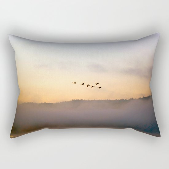 Summer's End in the Adirondacks Rectangular Pillow