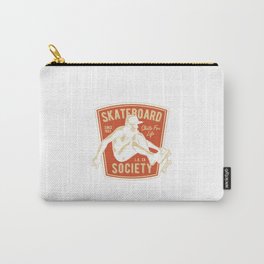 Skateboard Society Carry-All Pouch | Tube, Pride, Outdoor, Born, Hip, Park, Gold, Street, Roller, Skate 
