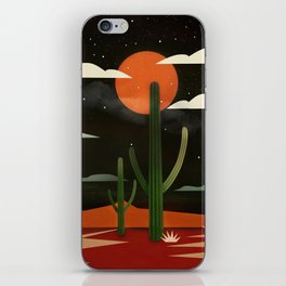 Starry Desert Night iPhone Skin
