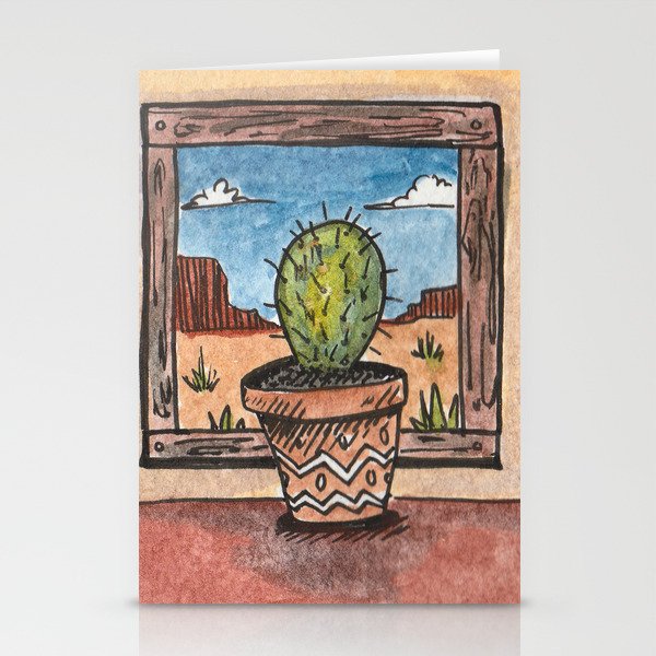 Cactus #1 Stationery Cards
