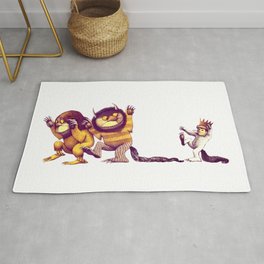 The Wild Things Are Rug | King, Classic, Crown, Drawing, Kidsbooks, Thinsare, Wherethewild, Books, Book, Wolf 