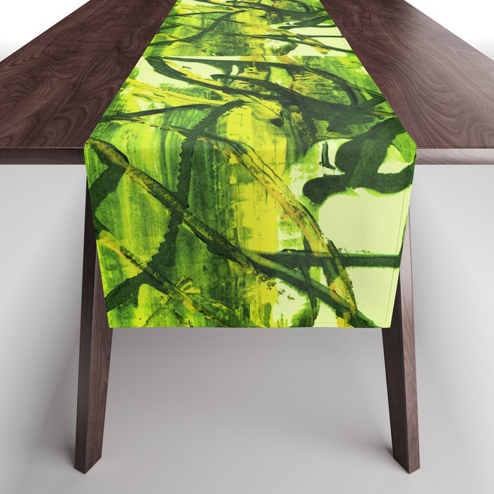 Summer Forest Digital Version Table Runner
