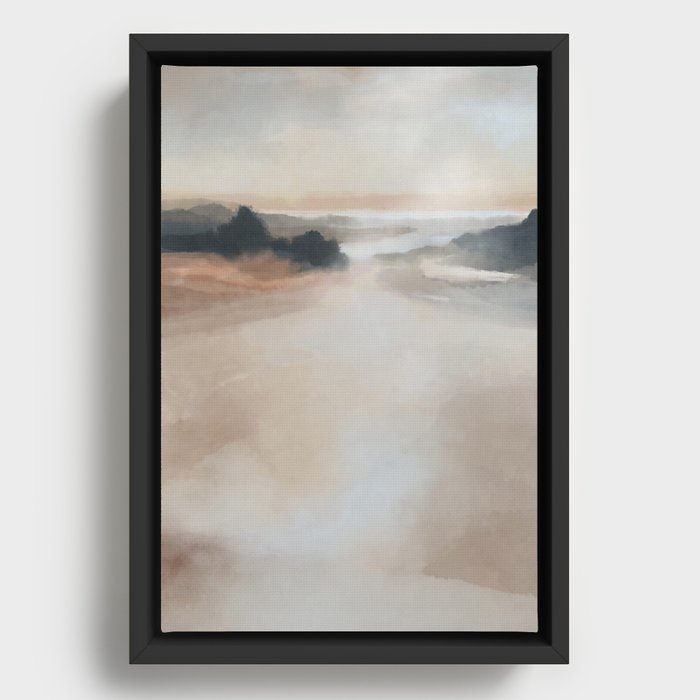 Dawn Rest Framed Canvas