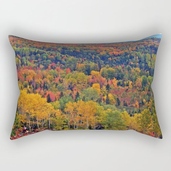 Pure Nature in October Rectangular Pillow