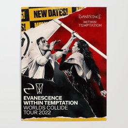 within temptation evanescence 2022 merahputih#5456 Poster