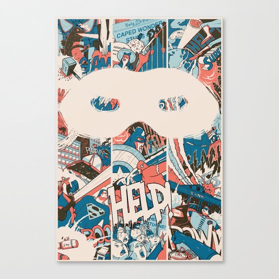 Save us. Canvas Print
