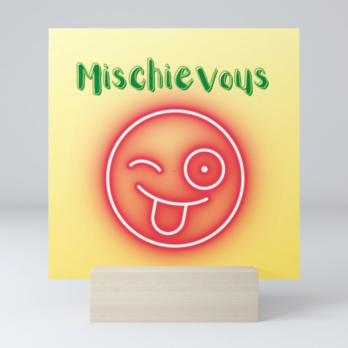Mischievous Mini Art Print