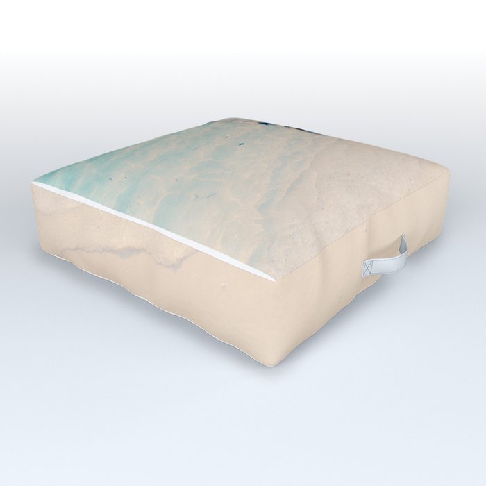 Beach Aerial Outdoor Floor Cushion