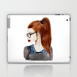 Ebba fashion illustration girl  Laptop & iPad Skin