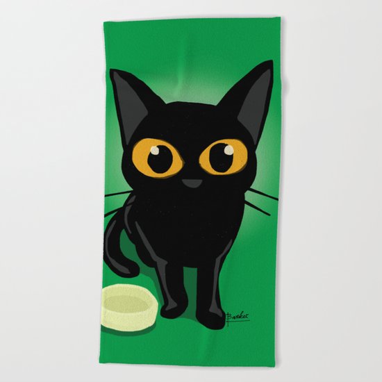 Magical eyes Beach Towel